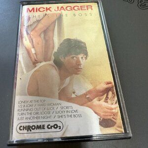 Mick Jagger Cassette She's the Boss Audio Tape FCT-39940 Chrome
